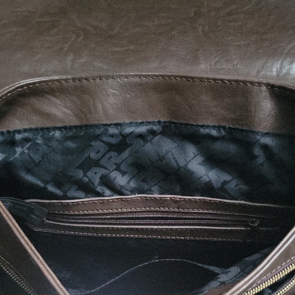 Loungefly Brown Crossbody Bag with Gold Accents - Picture 4 of 5